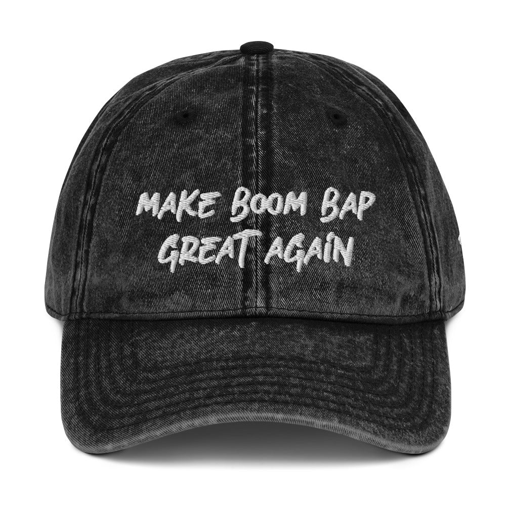 MAKE BOOM BAP GREAT AGAIN DAD HAT