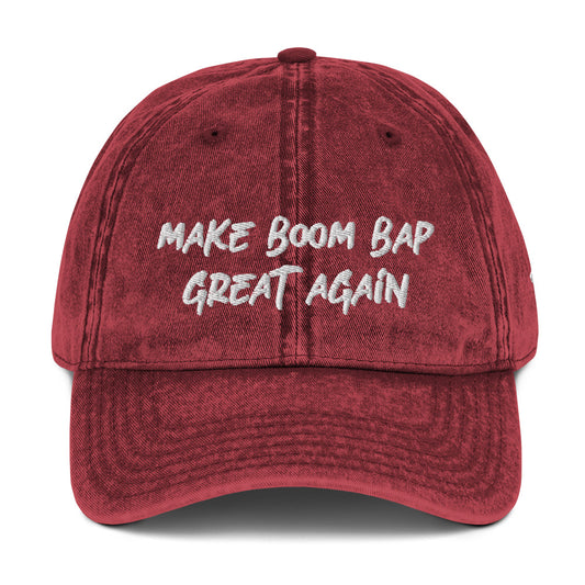 MAKE BOOM BAP GREAT AGAIN DAD HAT